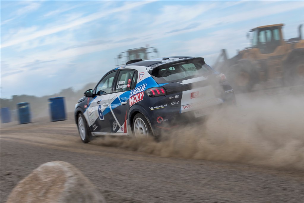 Jacob Madsen mødte hård modstand i klassen for tunede tohjulstrukne biler op til 1.600 cm3.
(Foto: Jokum Tord Larsen)